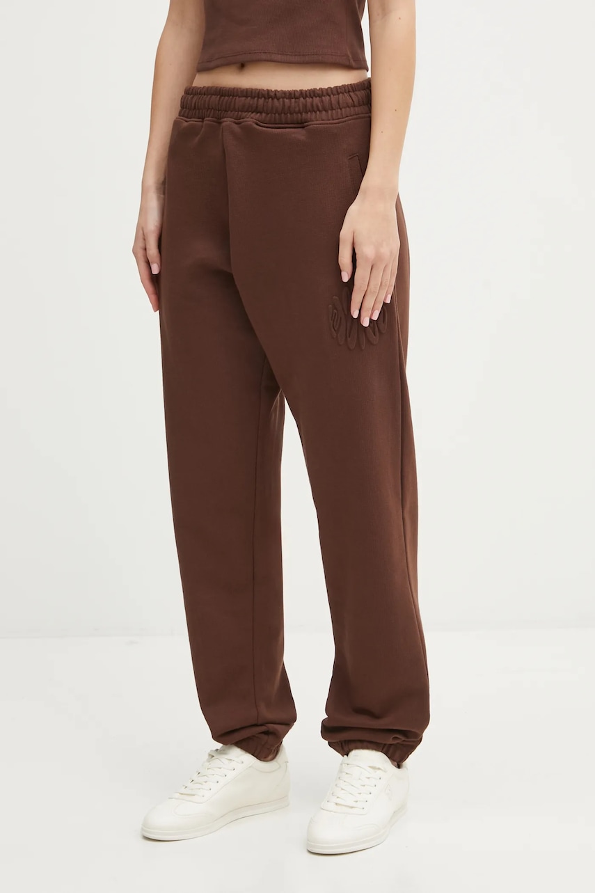 Γυναικεία παντελόνια hugo blue σε καφε