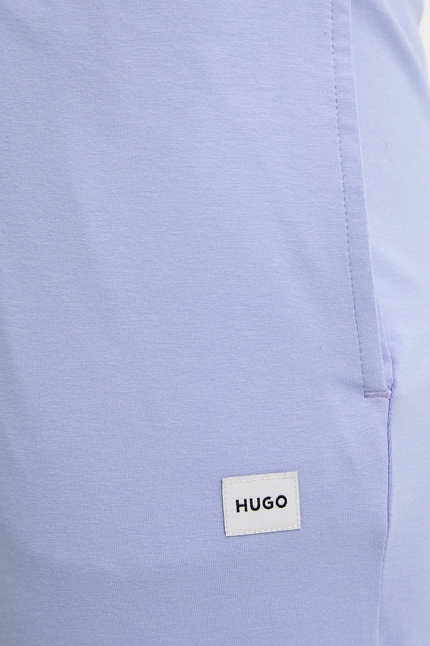 HUGO teplákové nohavice dámske s modalom SIGNATURE_PANT