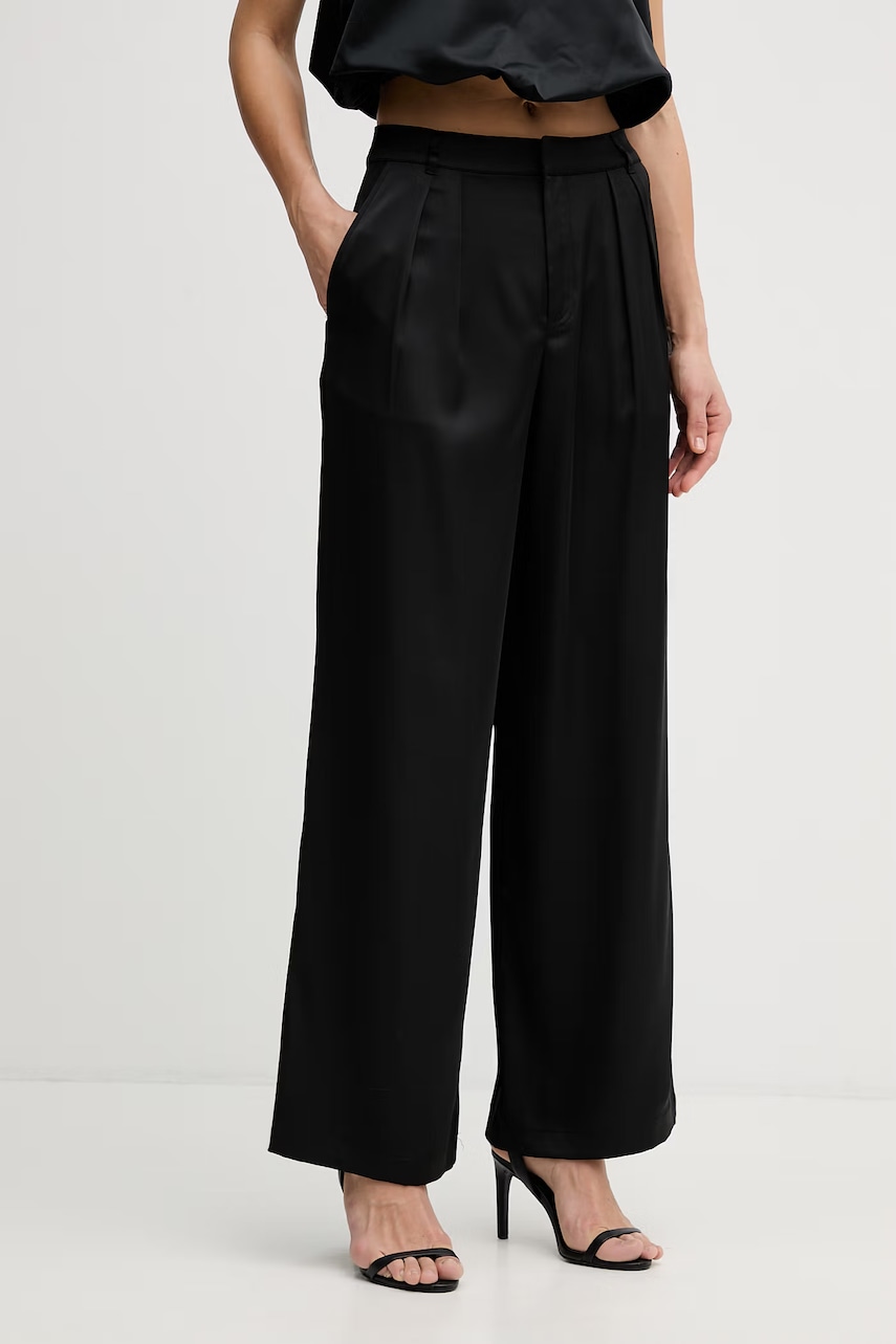 DKNY pantaloni straight pentru femei