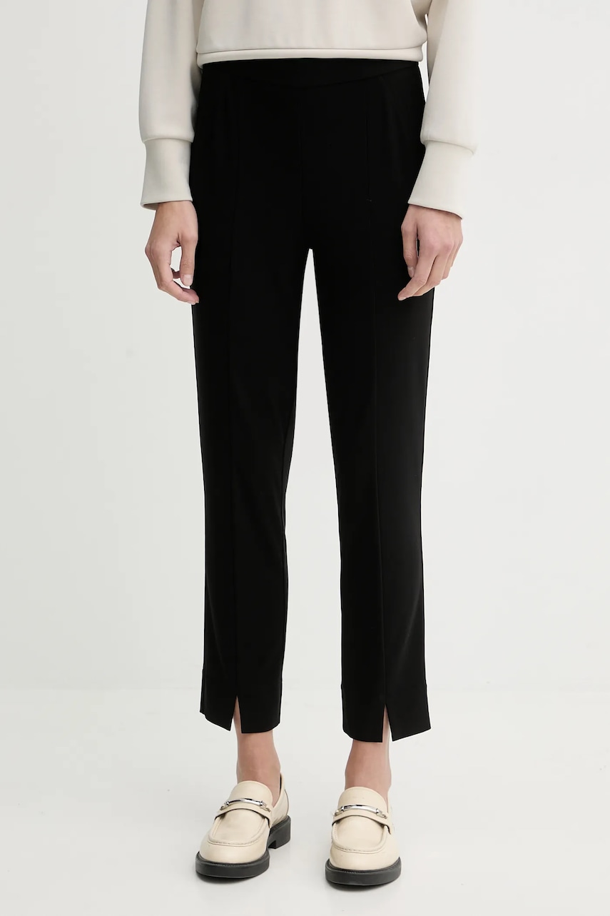 Joseph Ribkoff pantaloni culoarea negru, drept, high waist, 261243