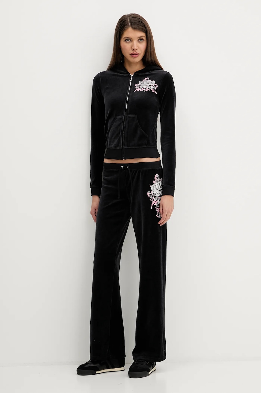 Velúrové tepláky Juicy Couture Wrap You Up