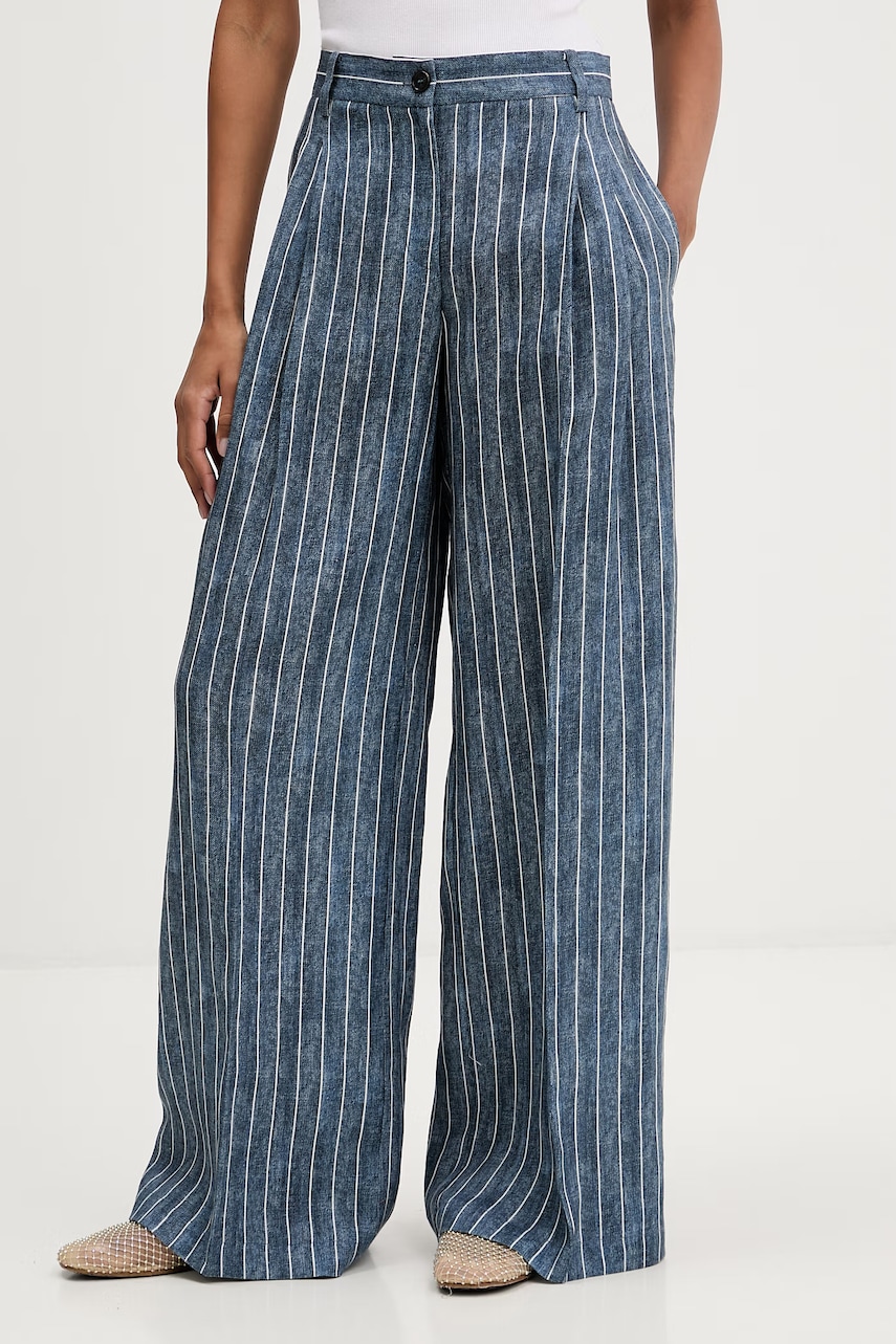 Ermanno Firenze pantaloni din in