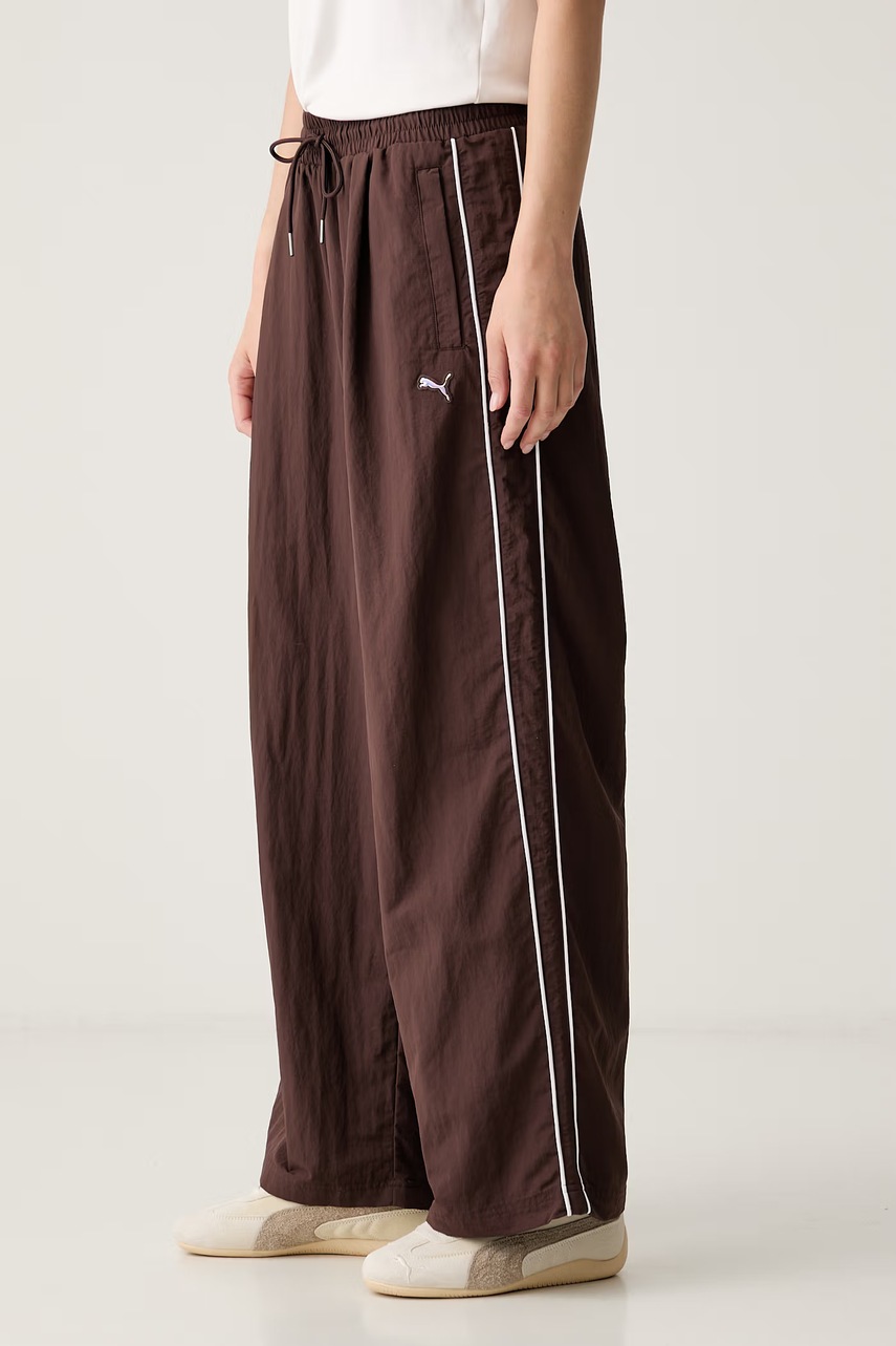 Puma teplákové nohavice dámske Piping Relaxed Woven