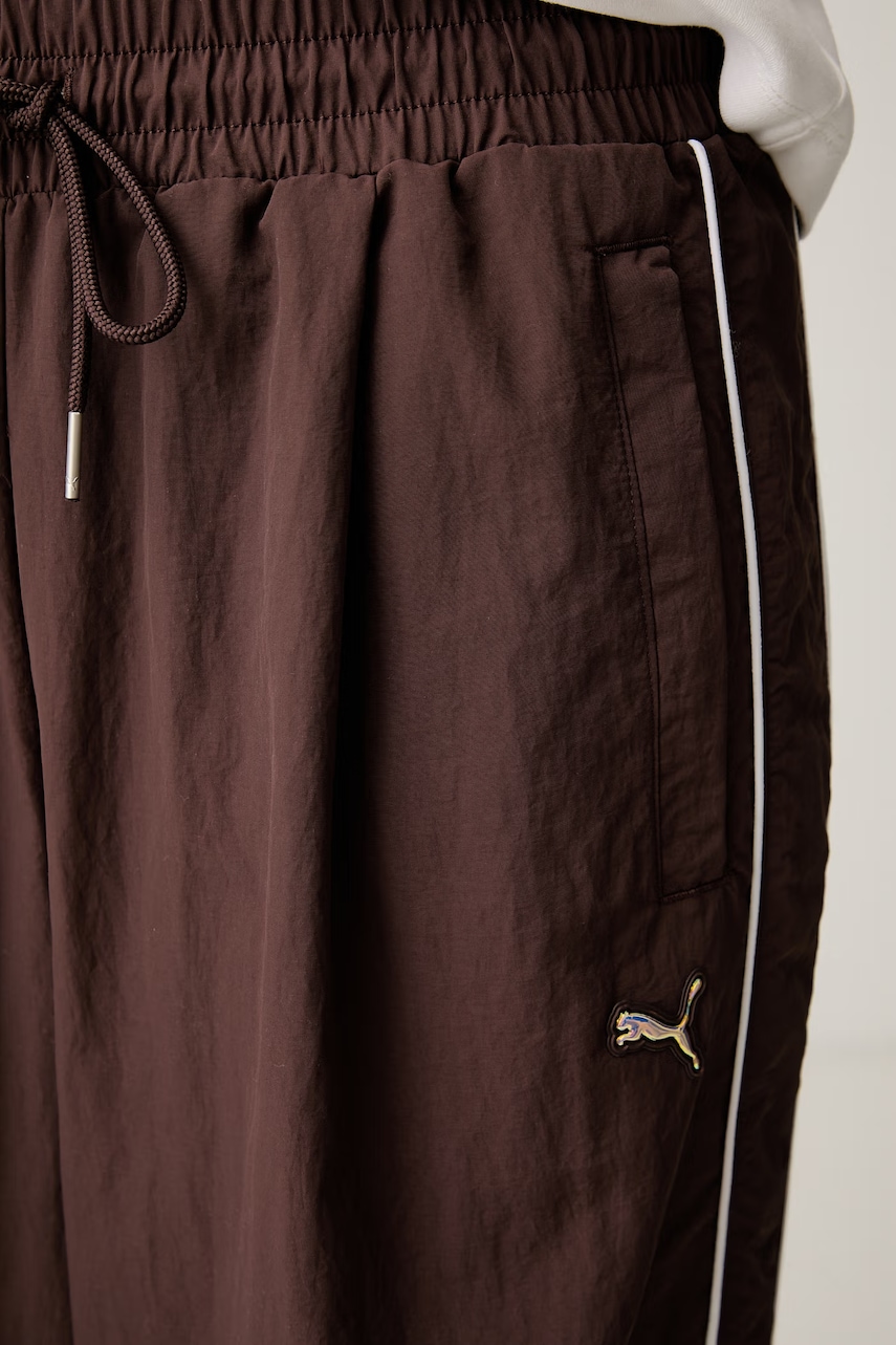Puma teplákové nohavice dámske Piping Relaxed Woven
