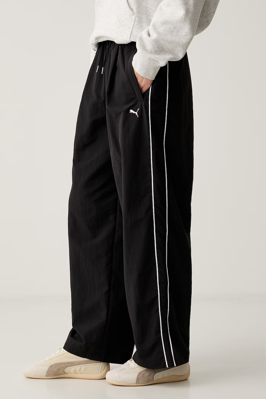 Puma teplákové nohavice dámske Piping Relaxed Woven