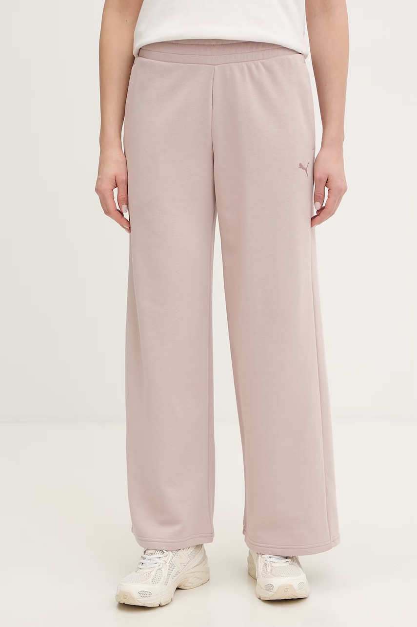 Puma pantaloni de trening Essential Cat Comfort