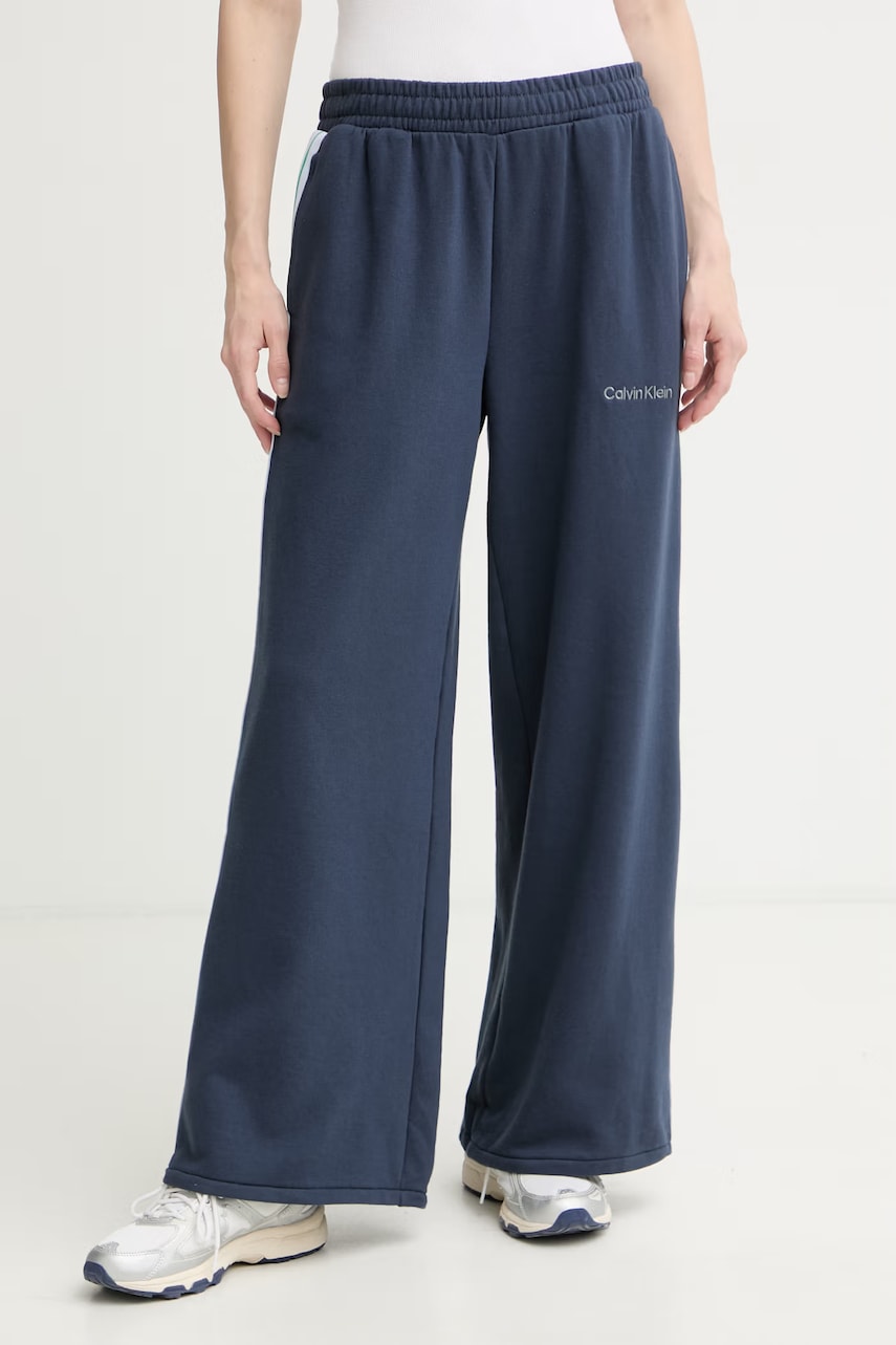 Calvin Klein Performance παντελόνι επίσημα γυναικεία με βαμβάκι