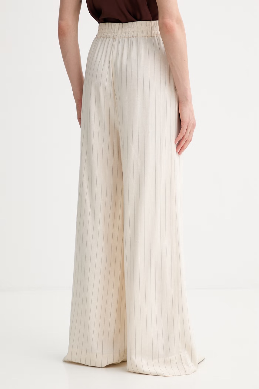 Gestuz kalhoty dámské s příměsí lnu (obrázek 3)