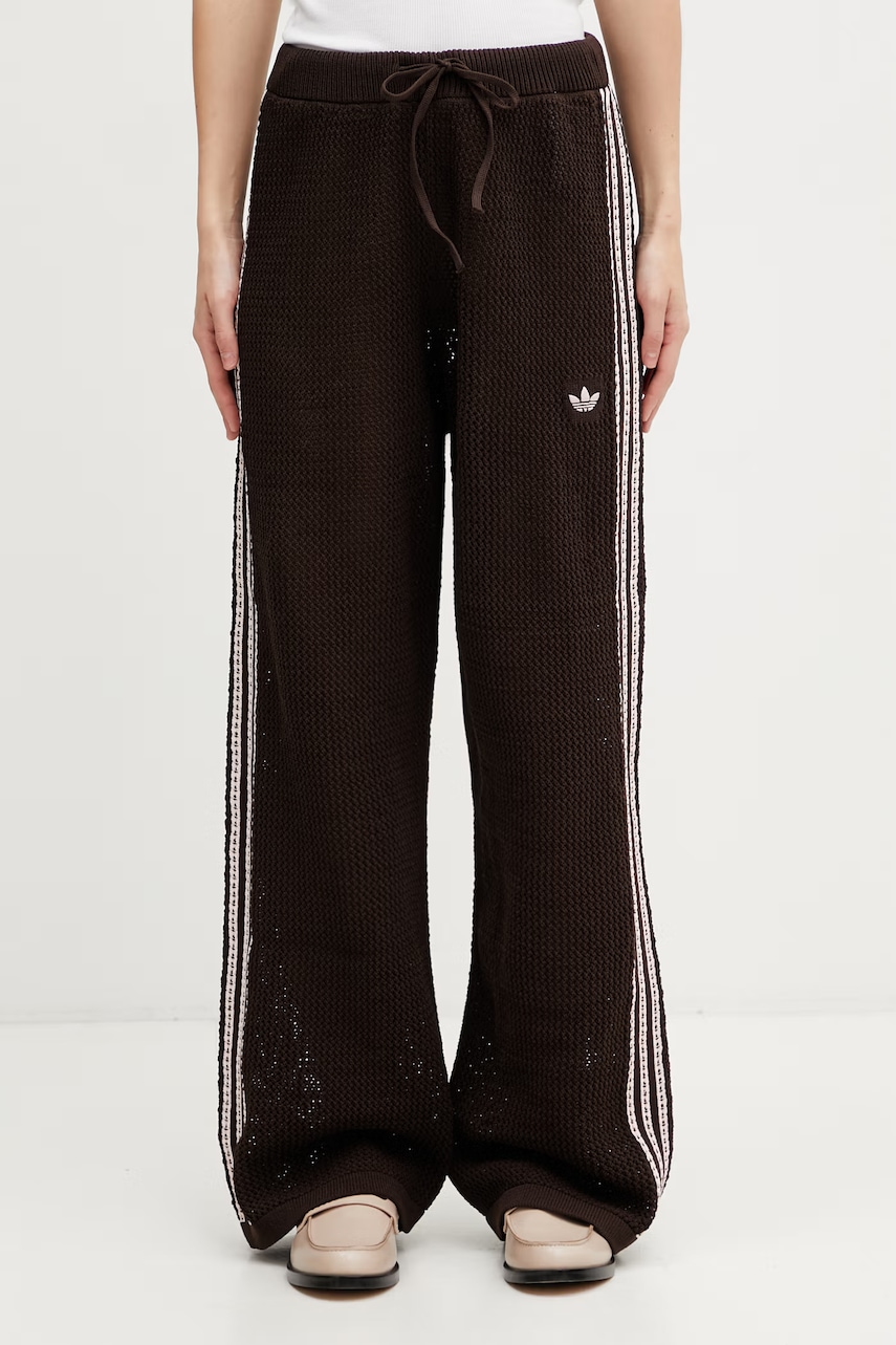 adidas Originals παντελόνι επίσημο γυναικείο διάτρητο