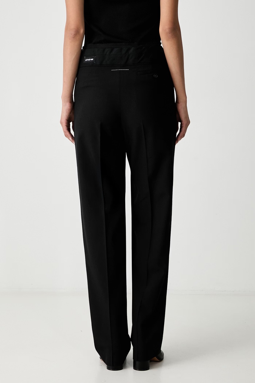 MM6 Maison Margiela MM6 Maison Margiela Παντελόνι γυναικείο με μαλλί - 3