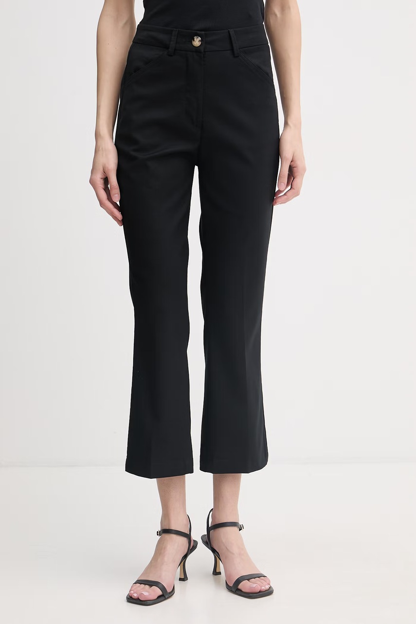 United Colors of Benetton pantaloni pentru femei, cu bumbac