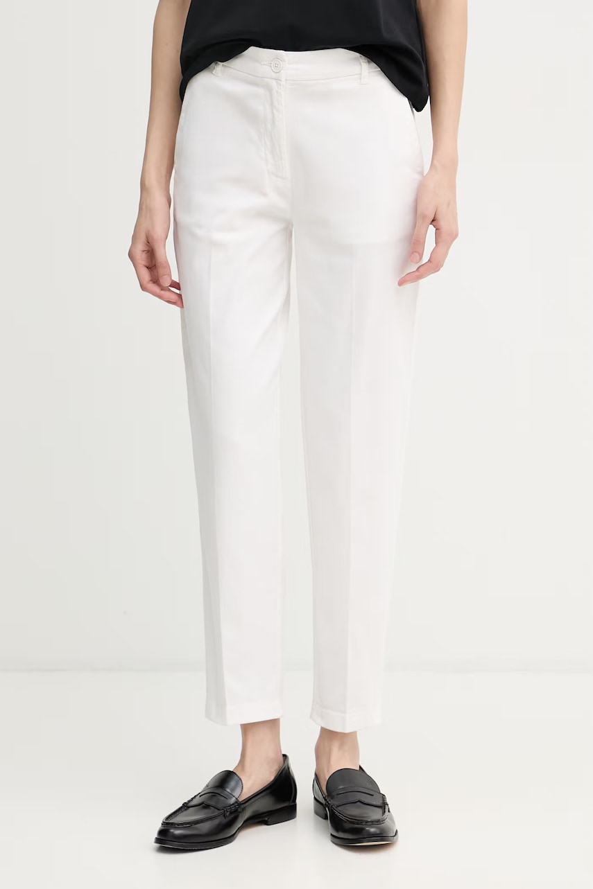 United Colors of Benetton pantaloni pentru femei, din bumbac cu elastan