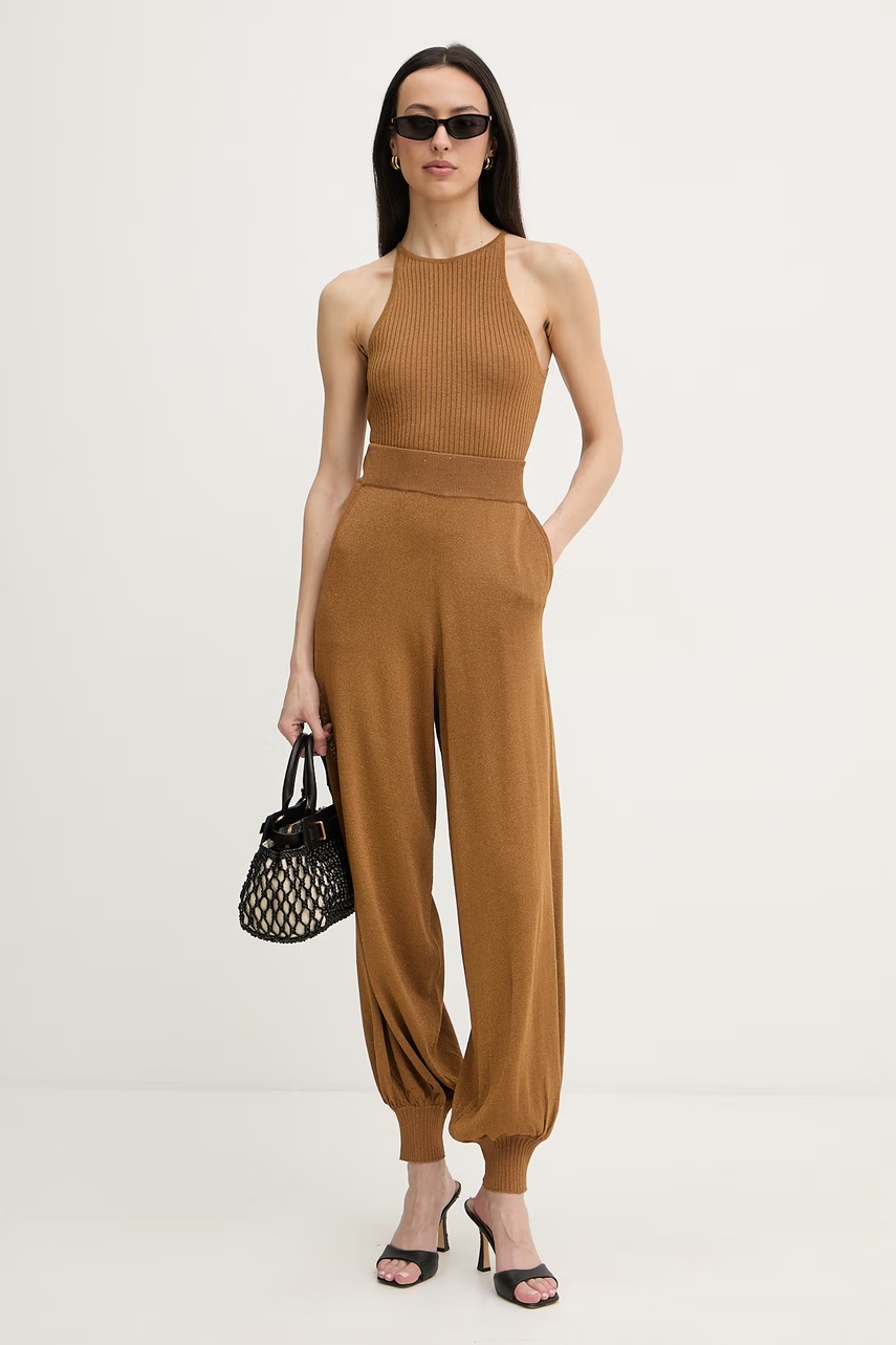 Pinko kalhoty dámské s viskózou