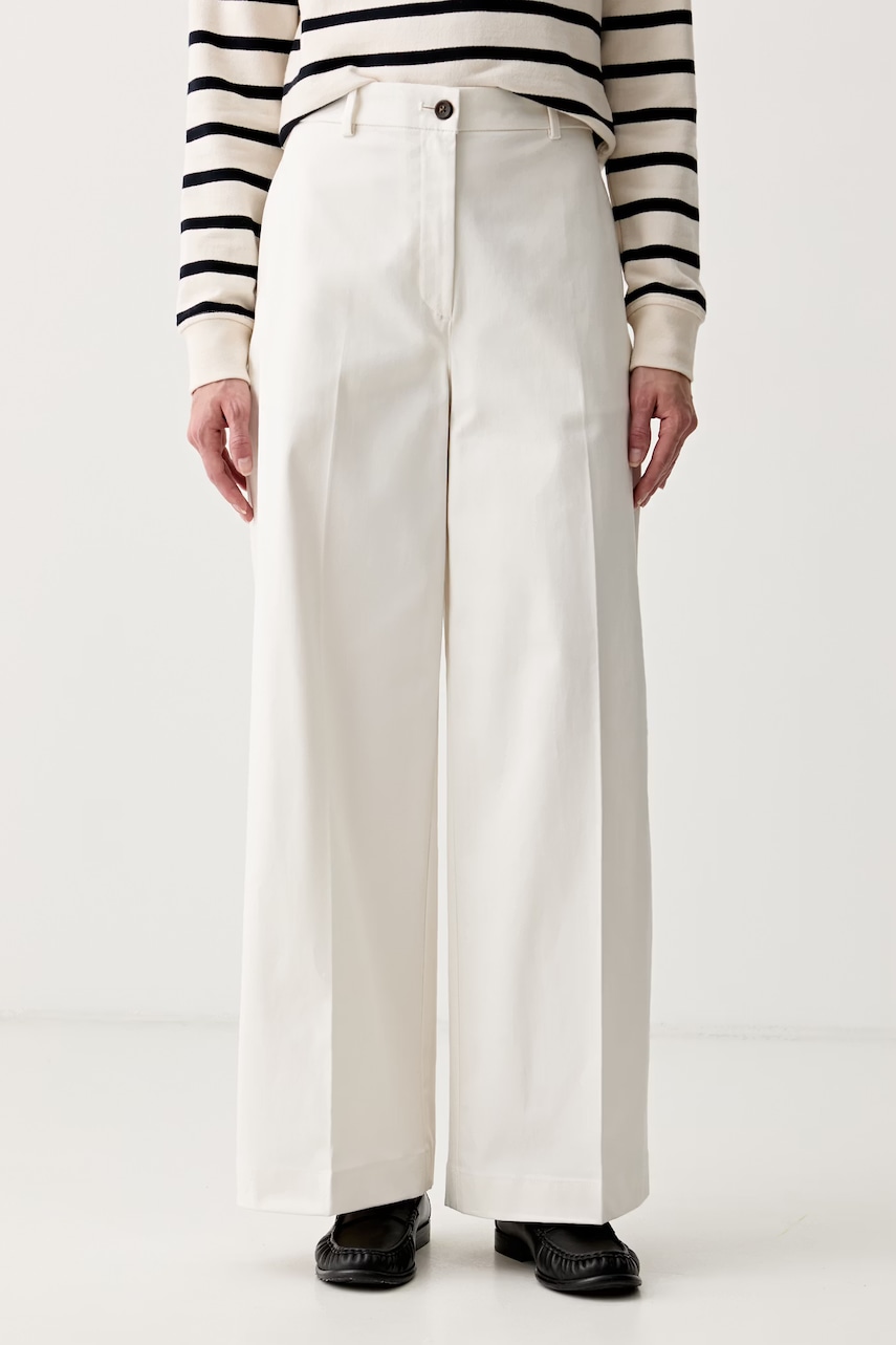 Calvin Klein Jeans pantaloni pentru femei, din bumbac cu elastan