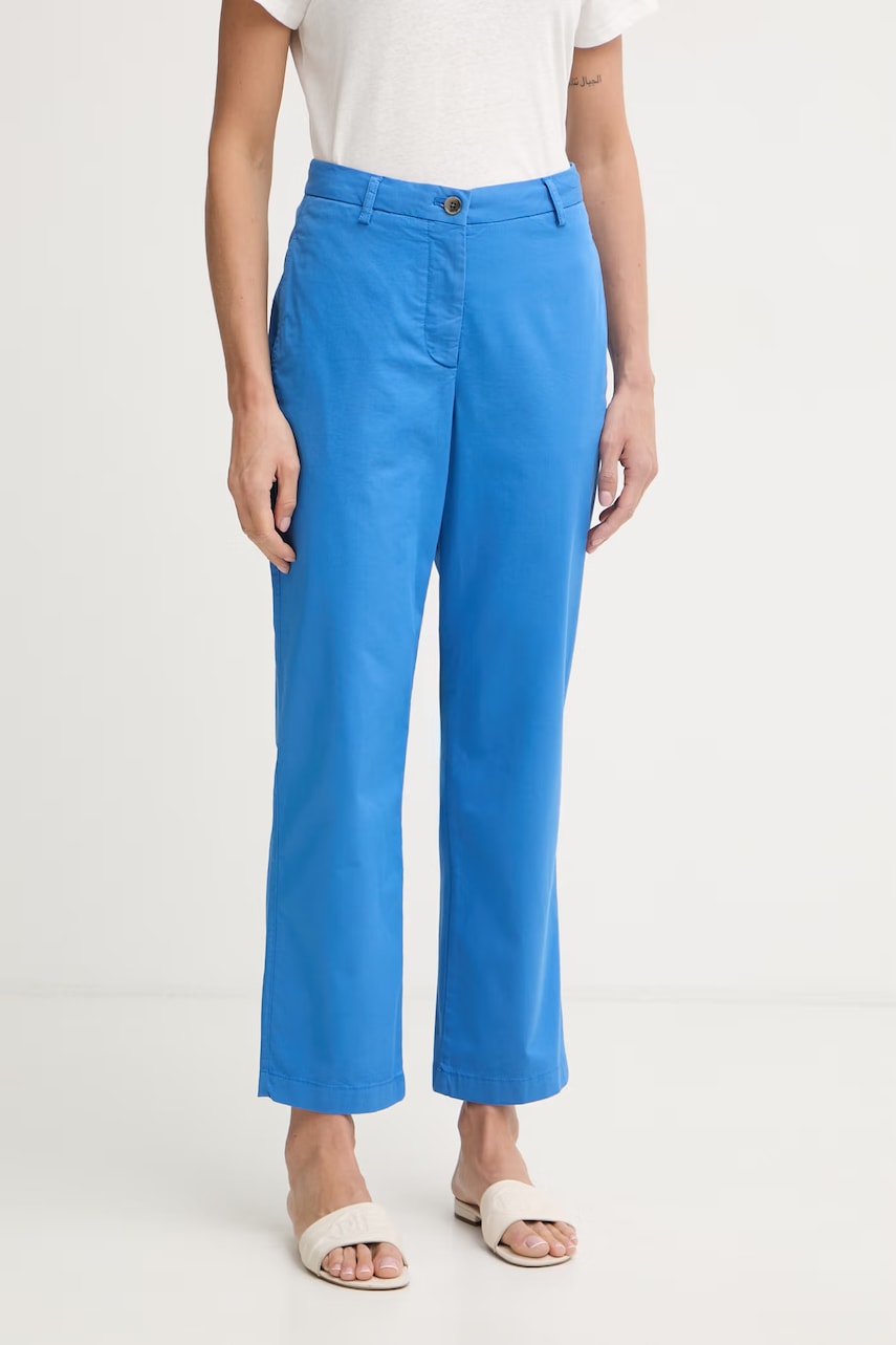 Tommy Hilfiger pantaloni pentru femei, cu bumbac