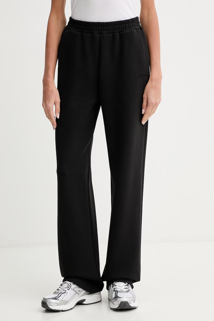 Guess παντελόνι επίσημο γυναικείο βαμβακερό HABI