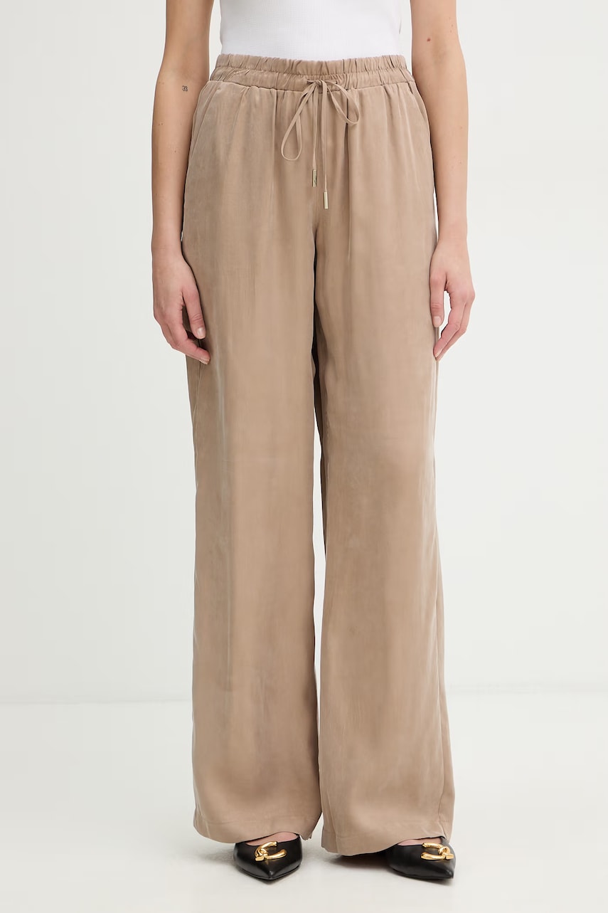 Guess παντελόνι γυναικείο με lyocell DALIA
