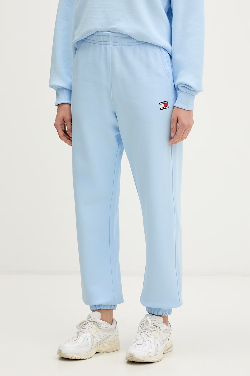 Tommy Jeans spodnie dresowe damskie bawełniane