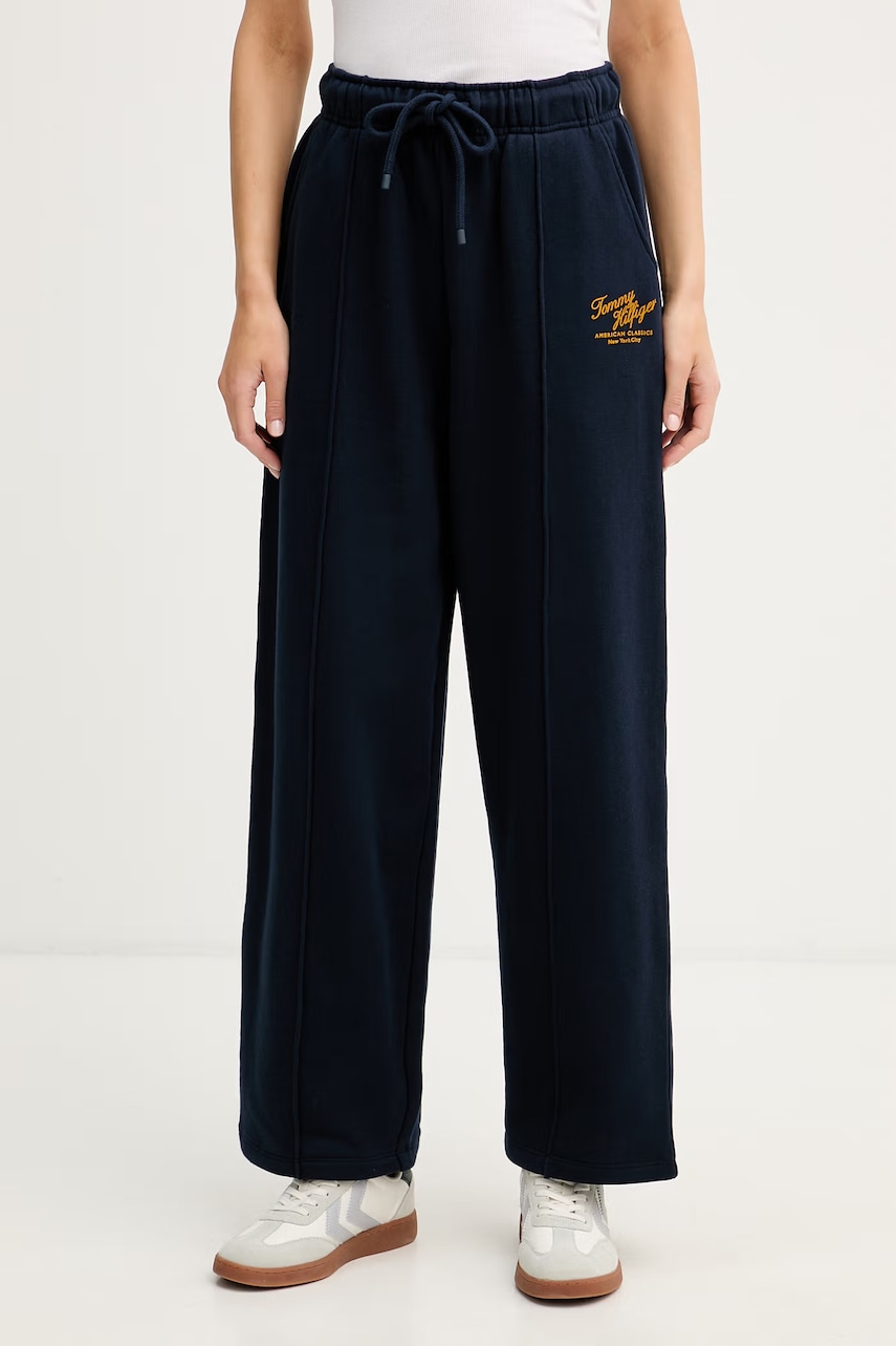 Tommy Hilfiger pantaloni de trening pentru femei, din bumbac