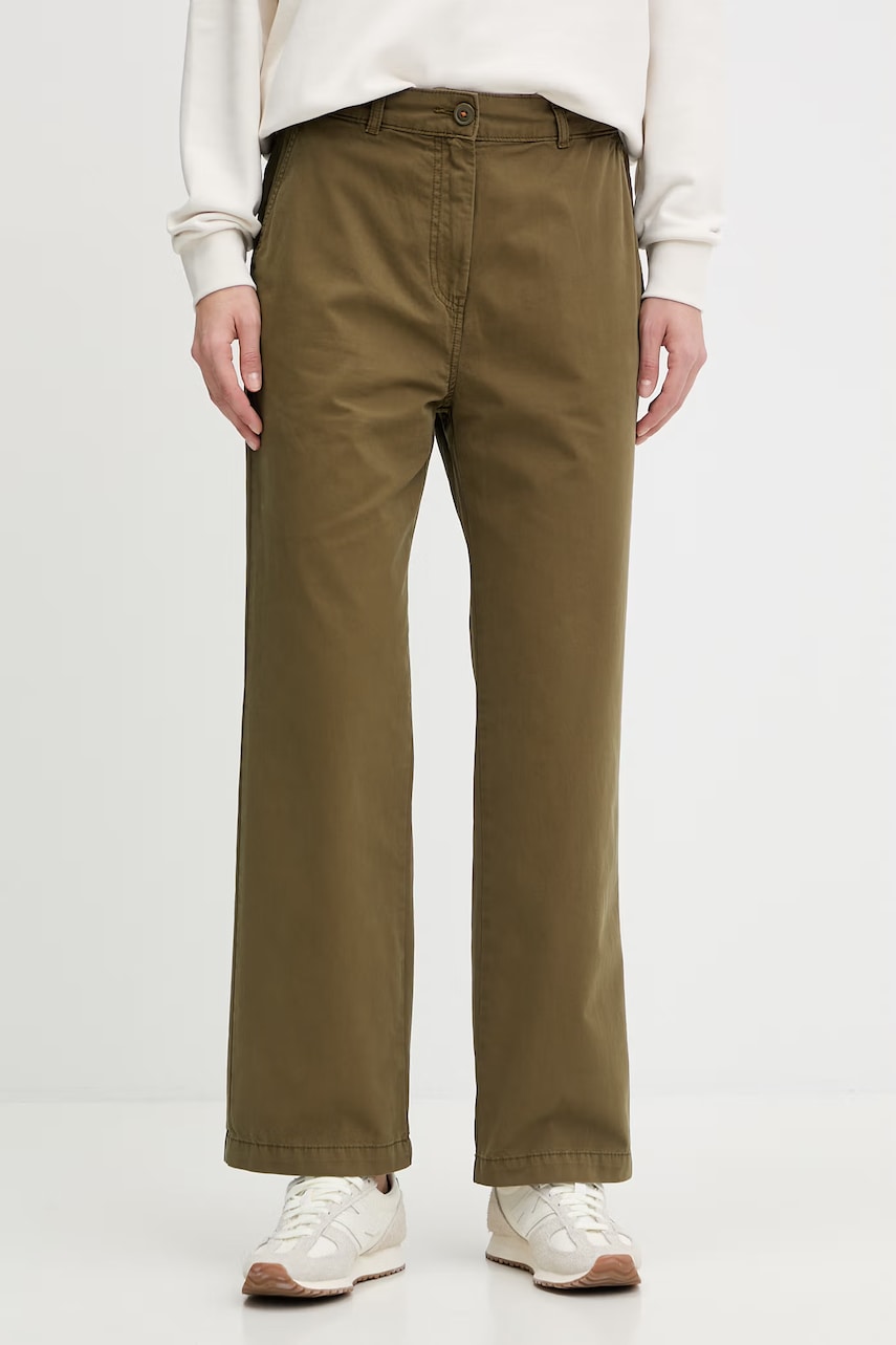 Napapijri pantaloni de bumbac HALIDE CHINO