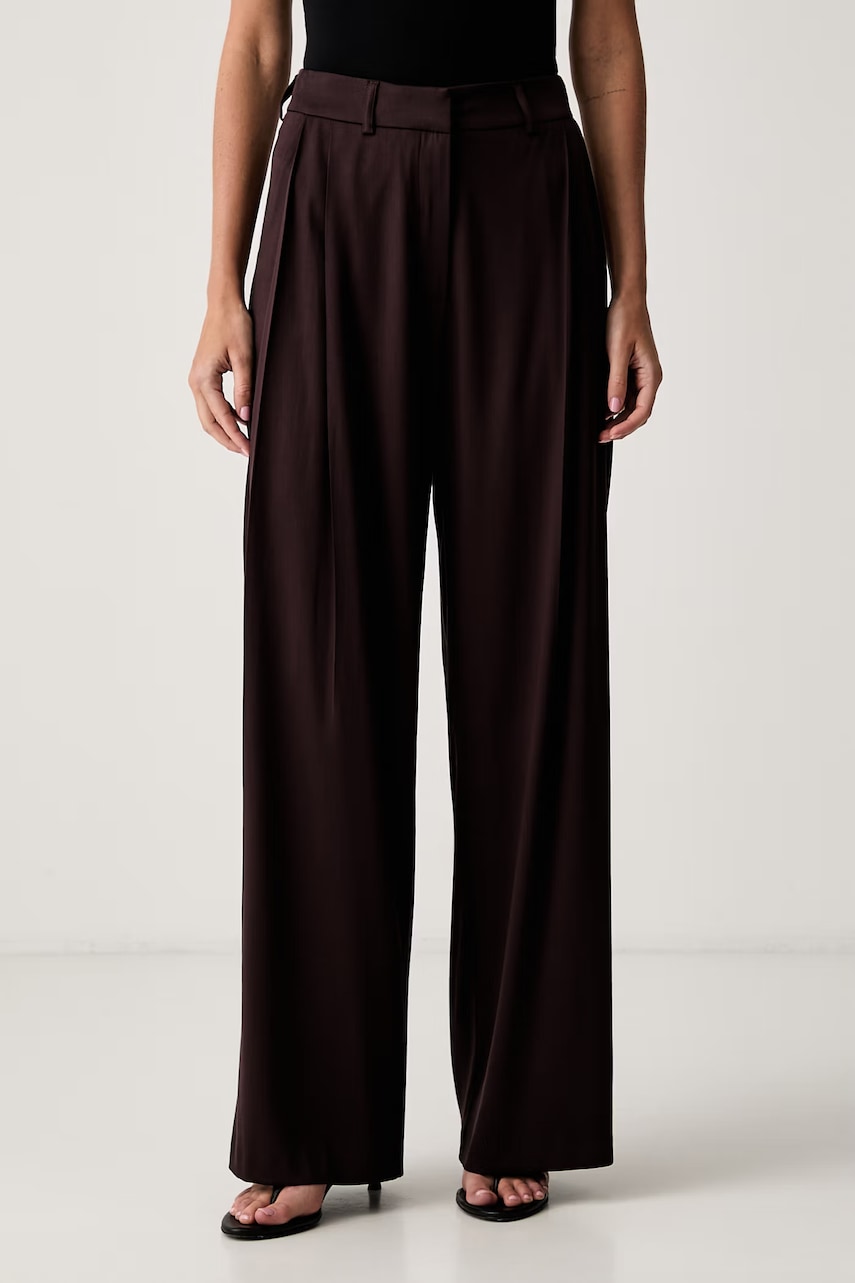 Le Privé spodnie damskie z wiskozą ROMY TROUSERS