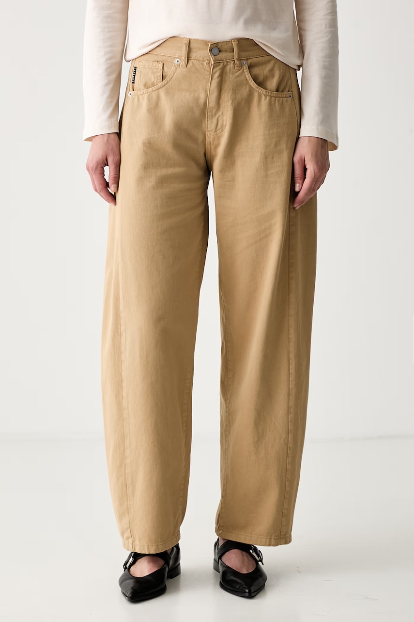 Haveone blugi relaxed fit pentru femei