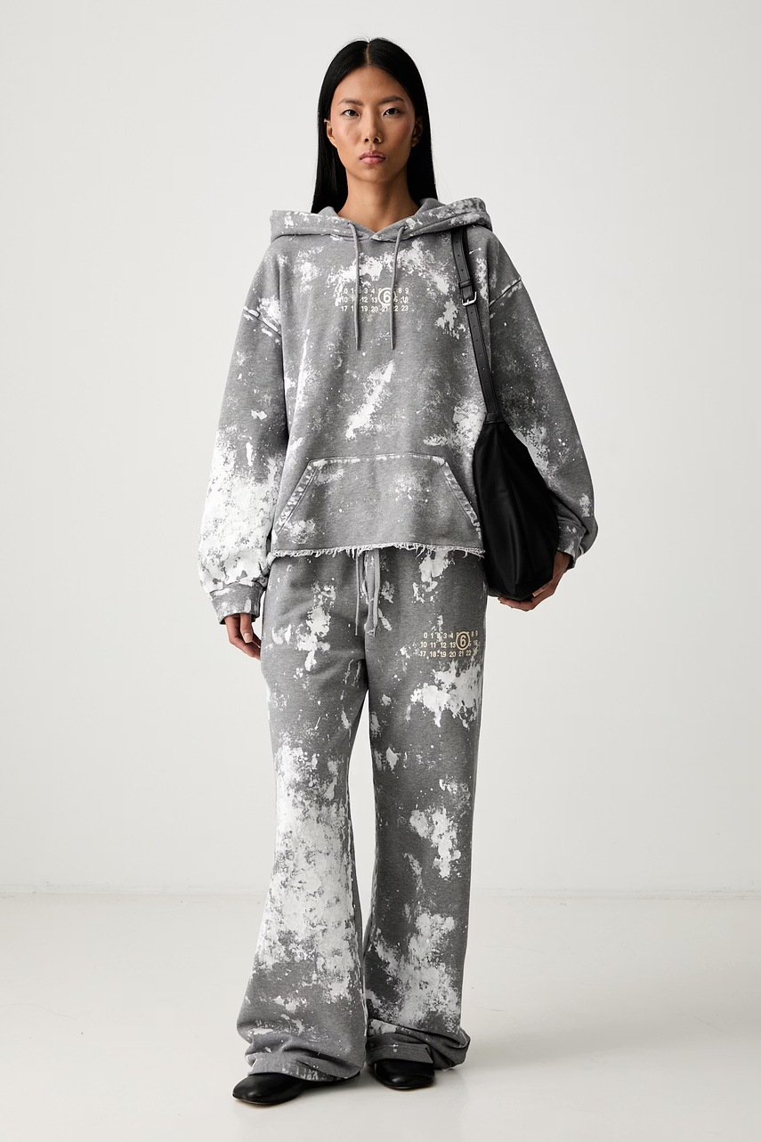 MM6 Maison Margiela MM6 Maison Margiela Παντελόνι επίσημο γυναικείο βαμβακερό - 2
