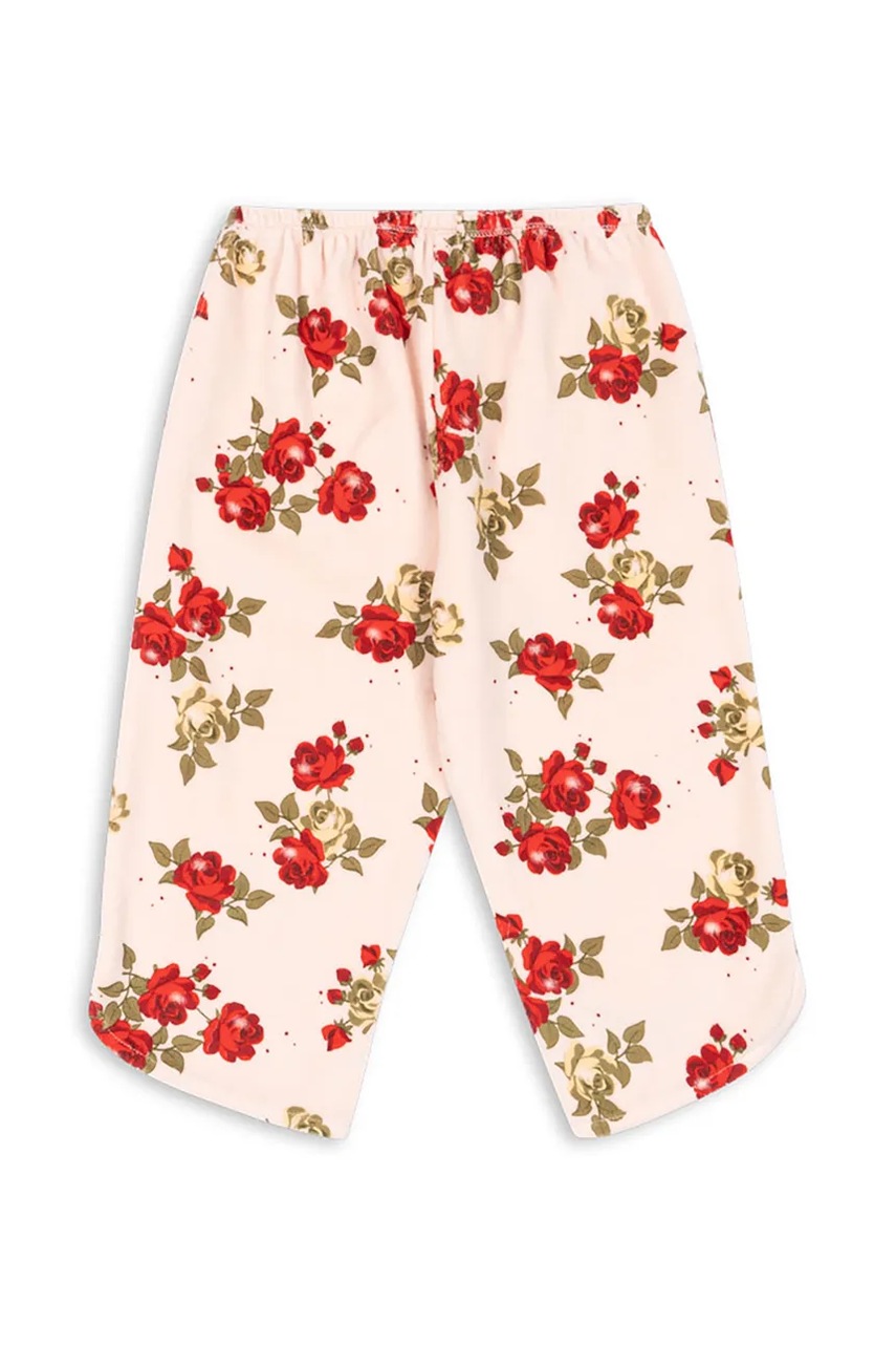 Dětské velurové kalhoty Konges Sløjd VELULA PANTS GOTS (obrázek 3)