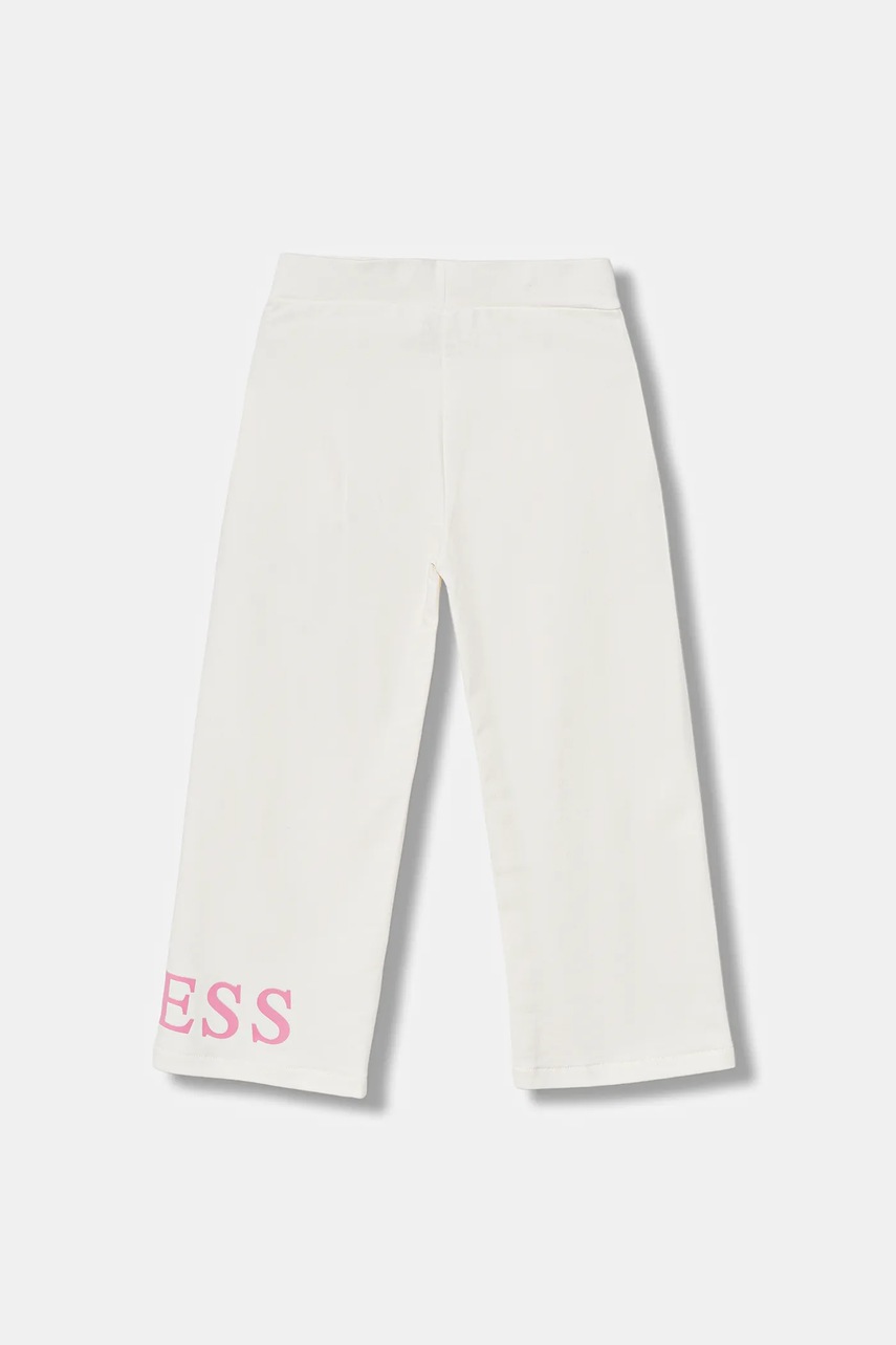 Detské bavlnené tepláky Guess
