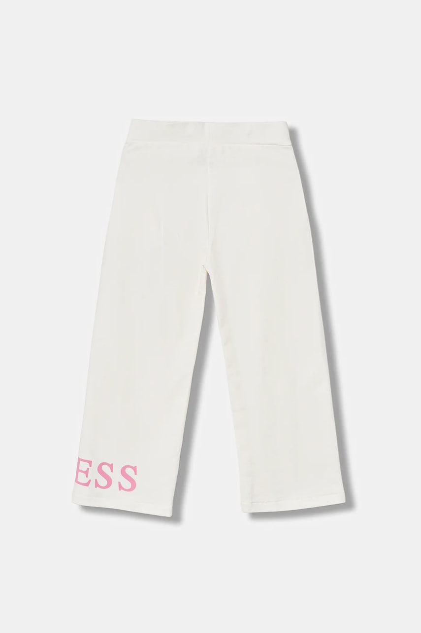 Detské bavlnené tepláky Guess