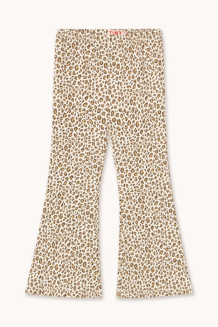 Tinycottons pantaloni copii ANIMAL PRINT RIB PANT