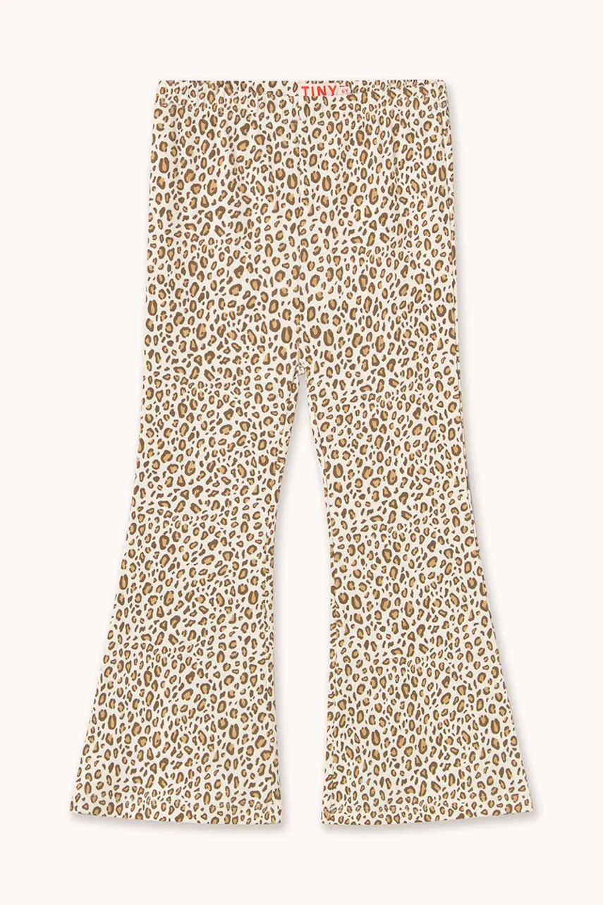 E-shop Dětské kalhoty Tinycottons ANIMAL PRINT RIB PANT