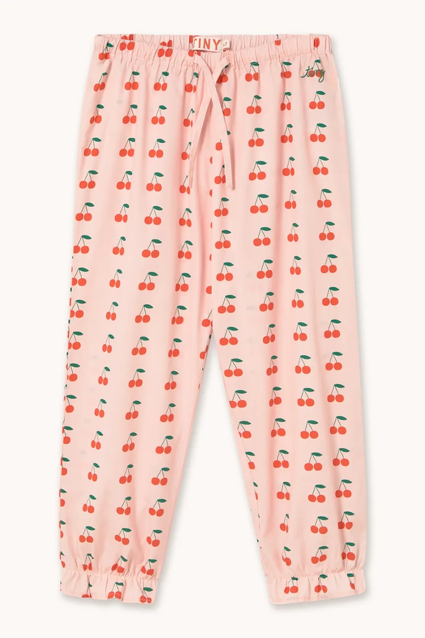 Дитячі бавовняні штани Tinycottons CHERRIES PANT