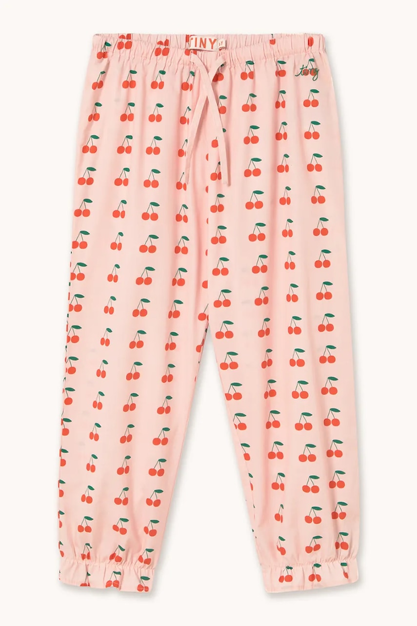 Детские хлопковые брюки Tinycottons CHERRIES PANT Детские хлопковые брюки Tinycottons CHERRIES PANT