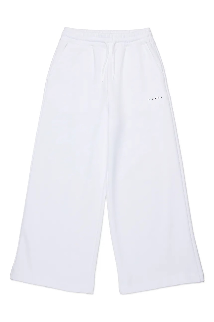 Marni pantaloni de trening din bumbac pentru copii MP190F TROUSERS