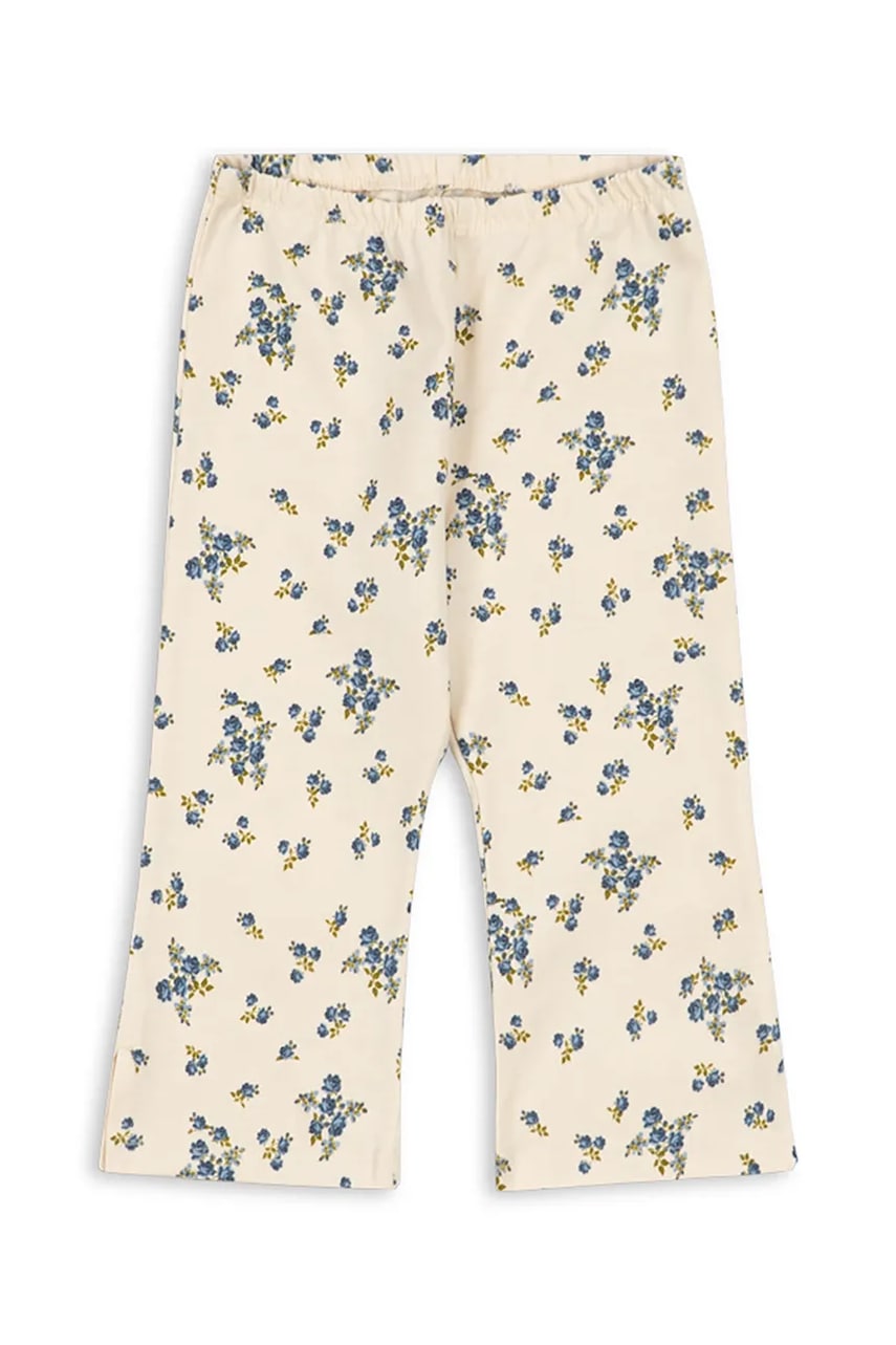 Lacno Detské bavlnené nohavice Konges Sløjd DREY SLIT PANTS GOTS