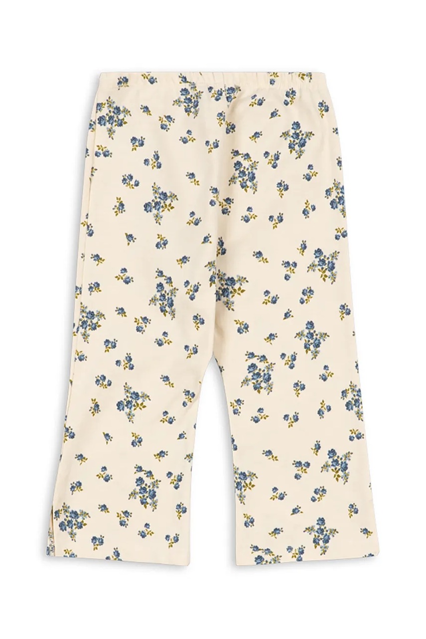 Дитячі бавовняні штани Konges Sløjd DREY SLIT PANTS GOTS