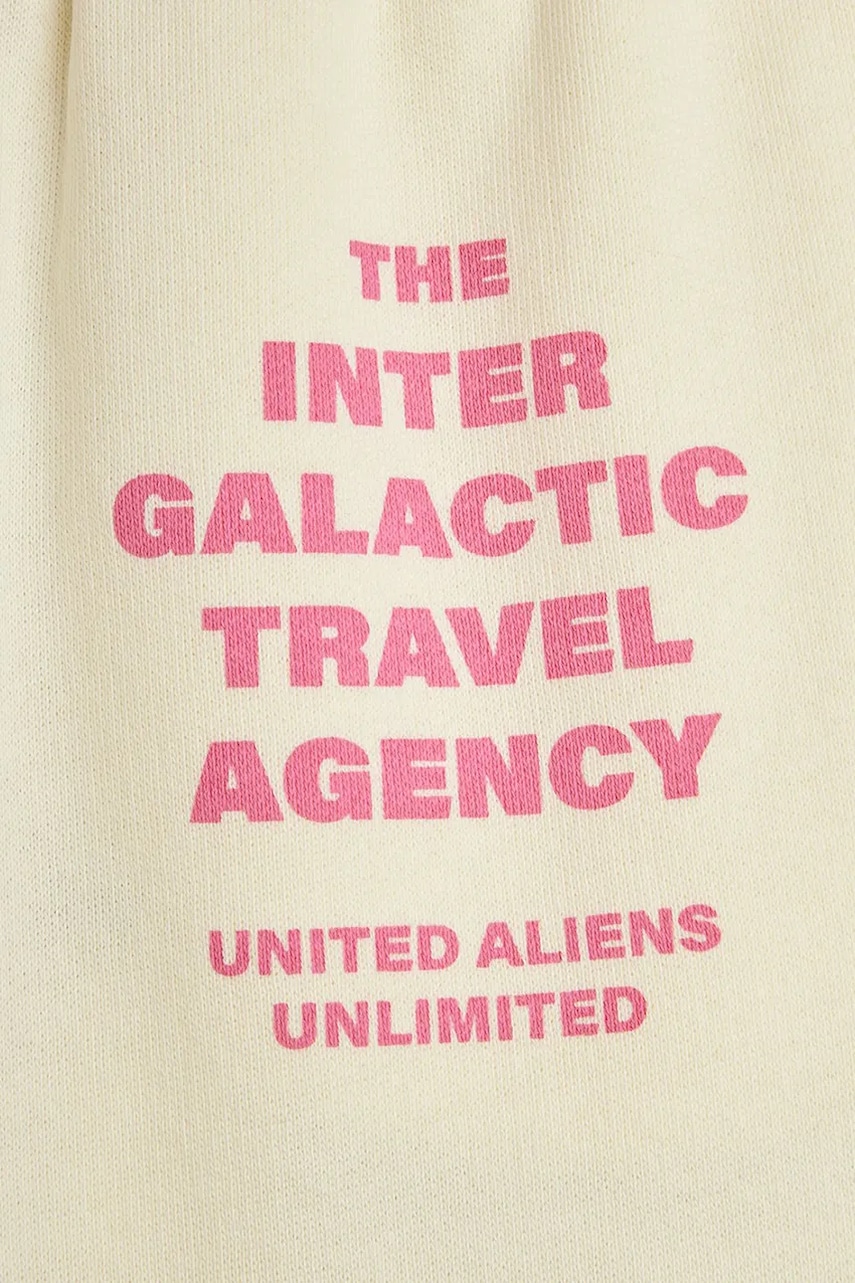 Mini Rodini teplákové nohavice detské bavlnené Travel agency