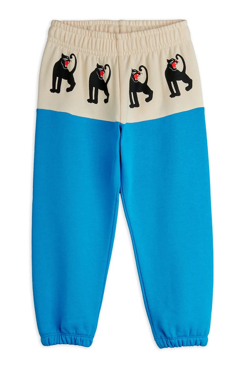 Детские хлопковые штаны Mini Rodini Panther узор 11000342 в Житомире Детские хлопковые штаны Mini Rodini Panther узор 11000342 в Житомире