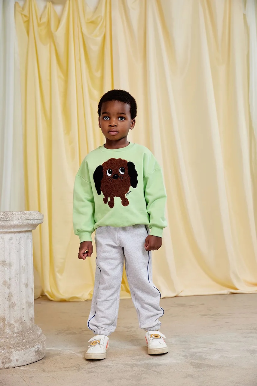 Mini Rodini pantaloni de trening din bumbac pentru copii