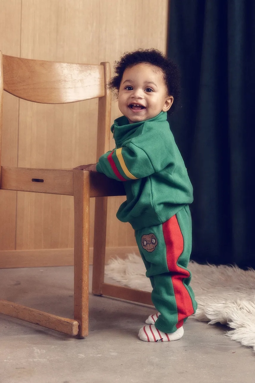 Mini Rodini pantaloni de trening din bumbac pentru copii E.T.