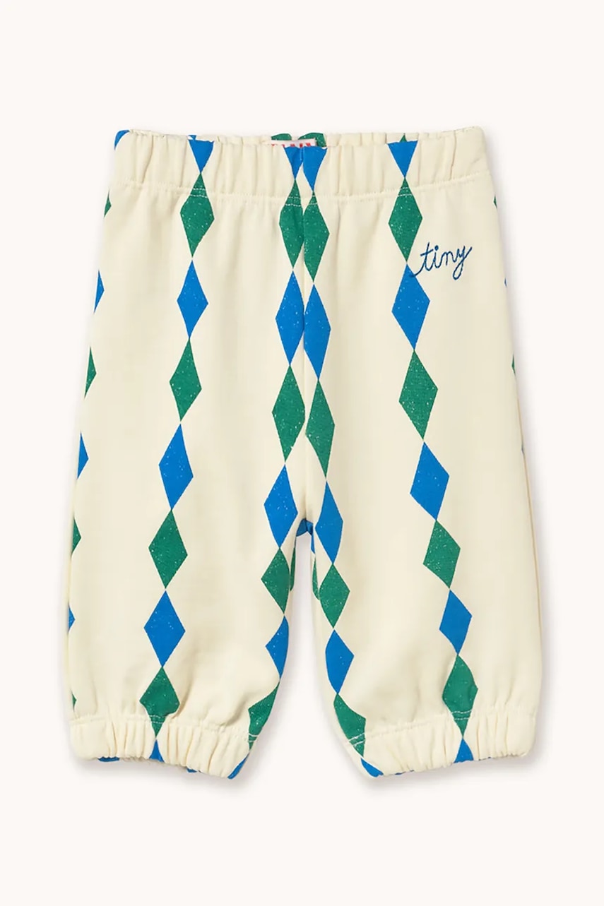 Tinycottons pantaloni de trening din bumbac pentru copii DIAMONDS BABY SWEATPANT