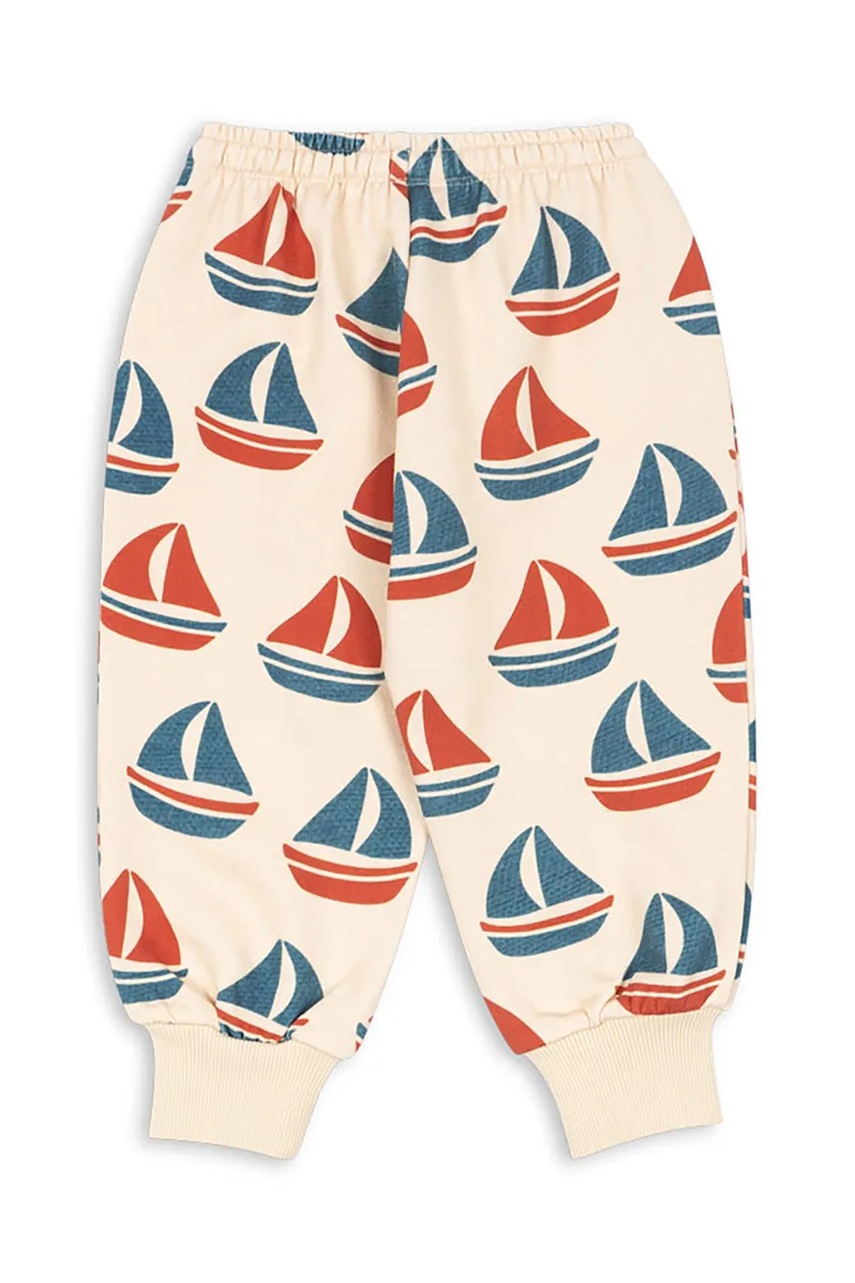 Детские хлопковые штаны Konges Sløjd LOUPY LOU SWEAT PANTS OCS