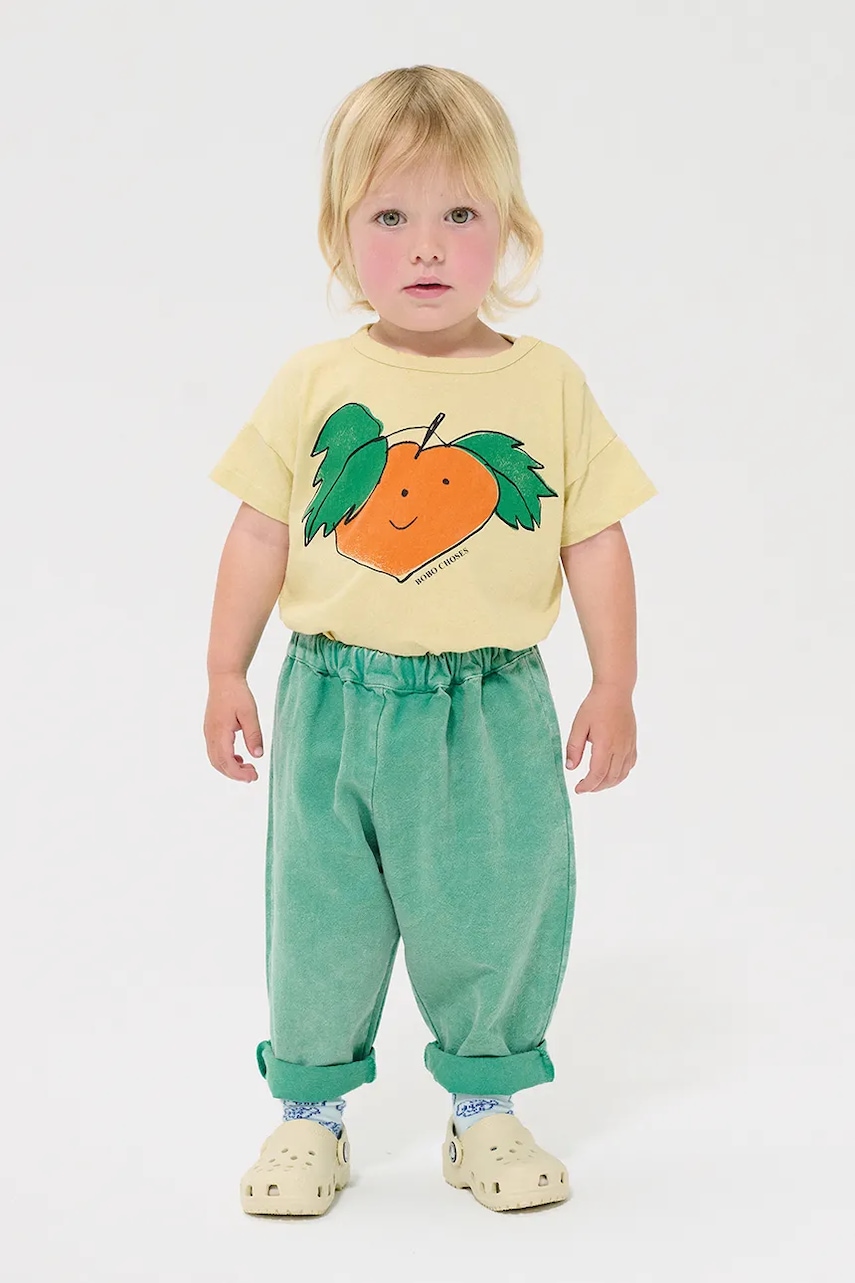 Bobo Choses pantaloni de trening din bumbac pentru bebeluși Bobo Choses Since 09