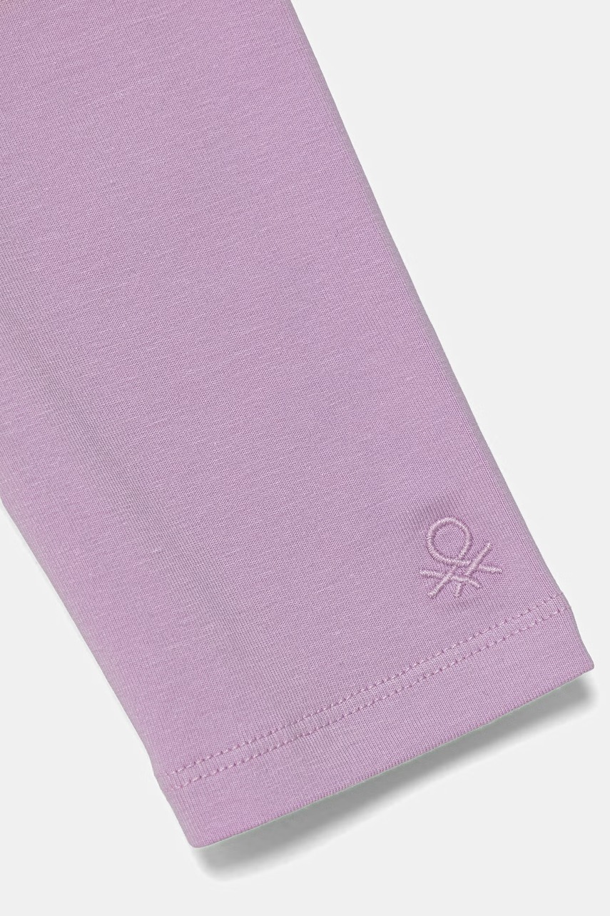 United Colors of Benetton legíny detské bavlnené s elastanom 3-pak