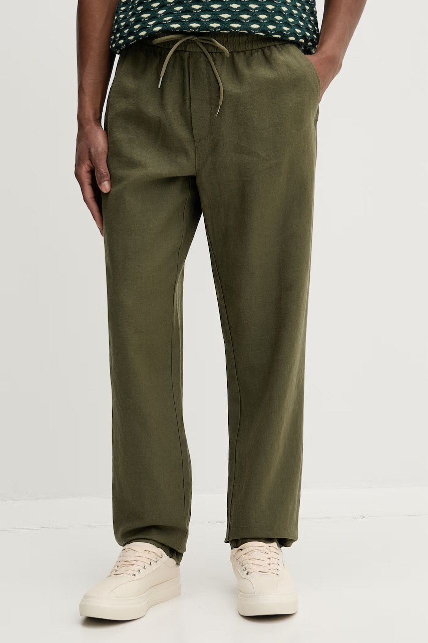 Les Deux Ανδρικό παντελόνι Patrick 1001339 πράσινο S,M,L,XL,XXL