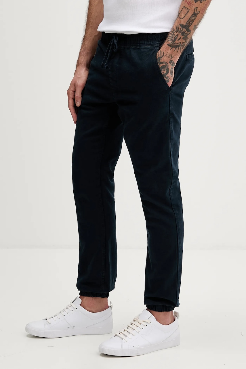 Tommy Jeans pantaloni culoarea bleumarin, DM0DM23102