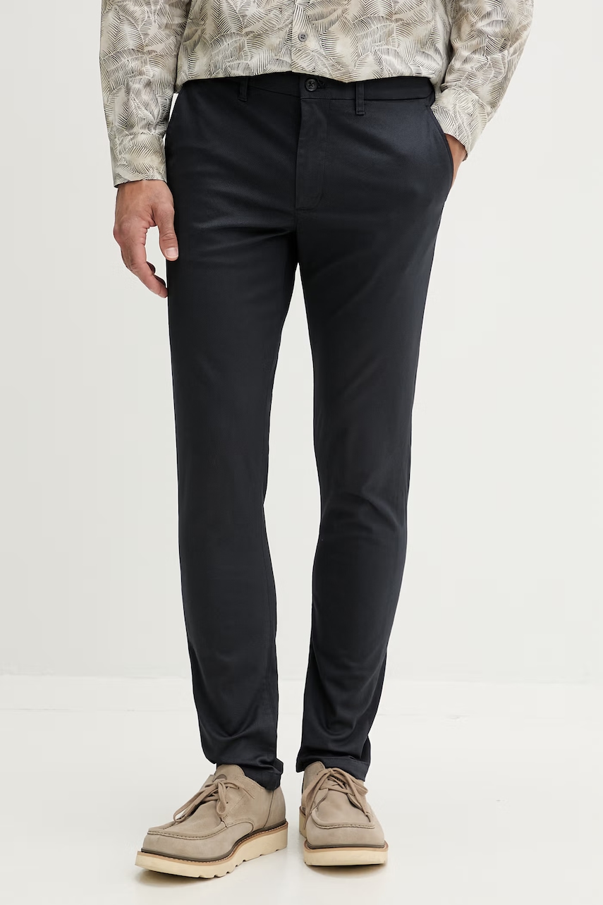 Tommy Hilfiger pantaloni slim fit pentru bărbați cu bumbac