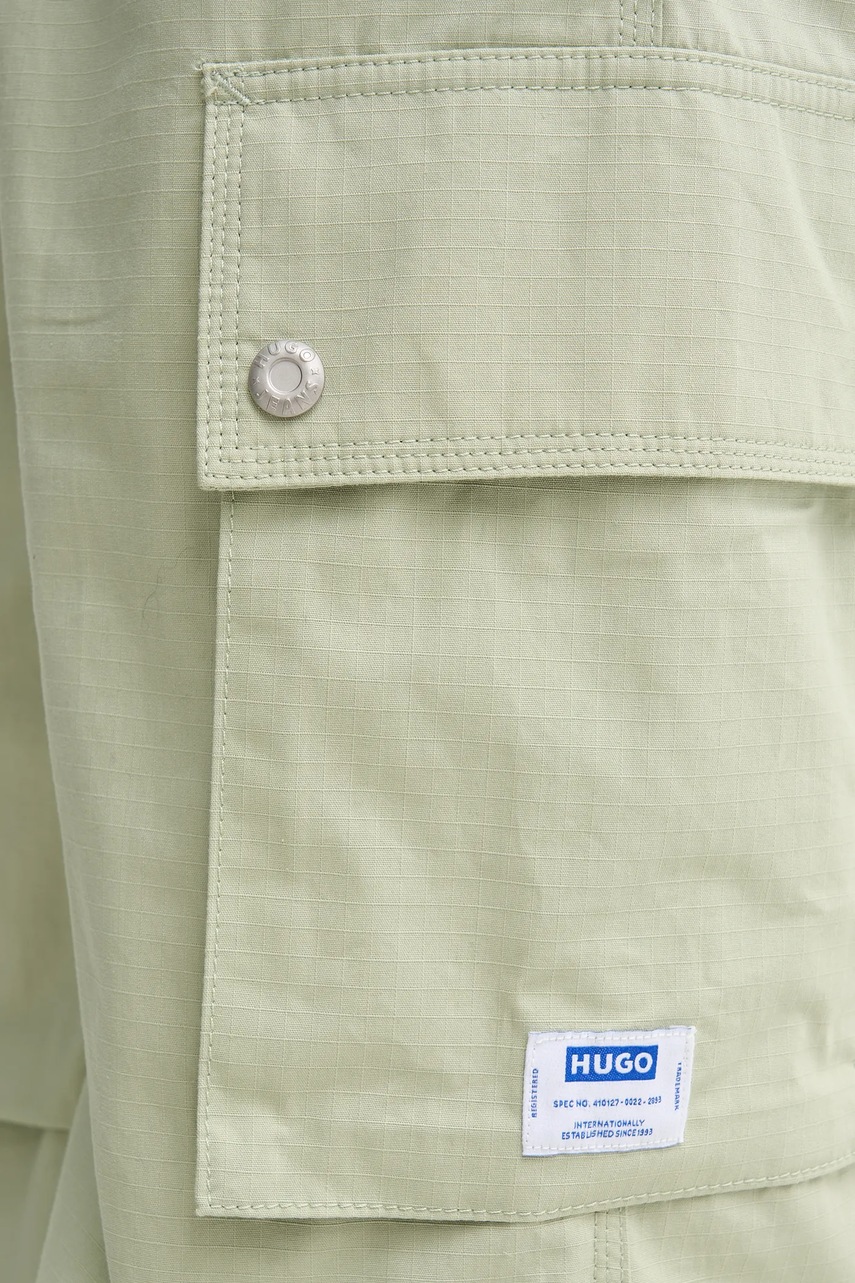 Bavlněné kalhoty Hugo Blue Remo261 (obrázek 4)