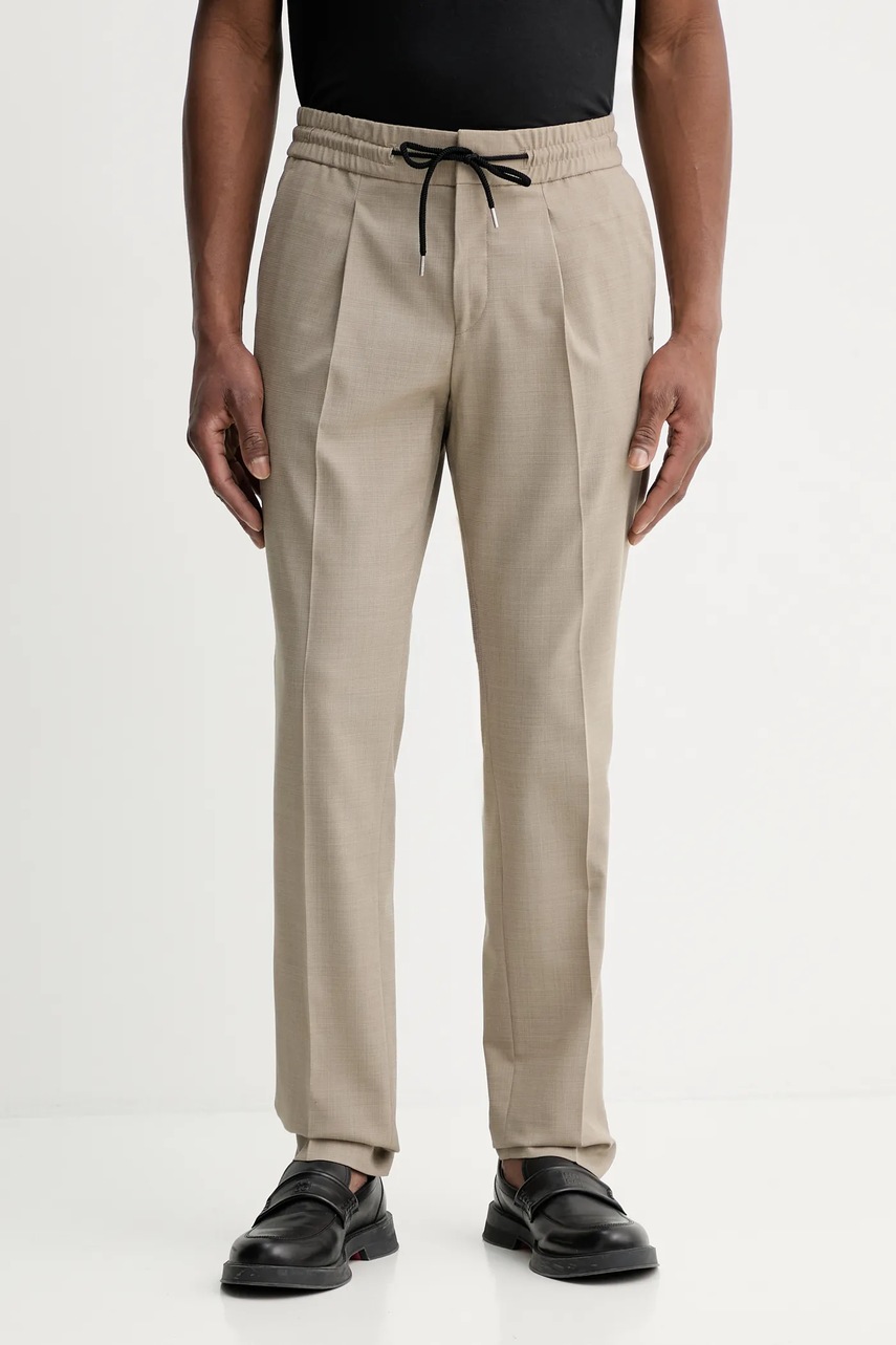 Levně Kalhoty s příměsí vlny HUGO Getlin251F3